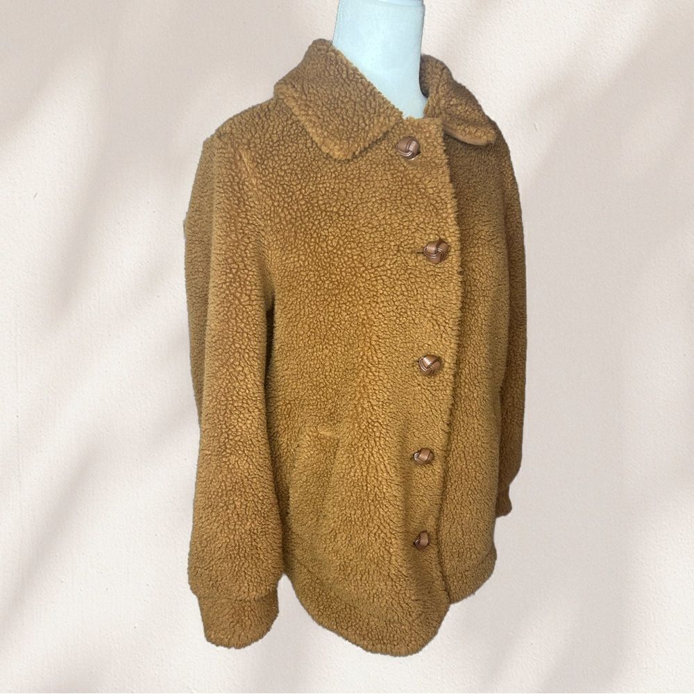 H&M Faux shearling jacket size 4 - Picture 5 of 10